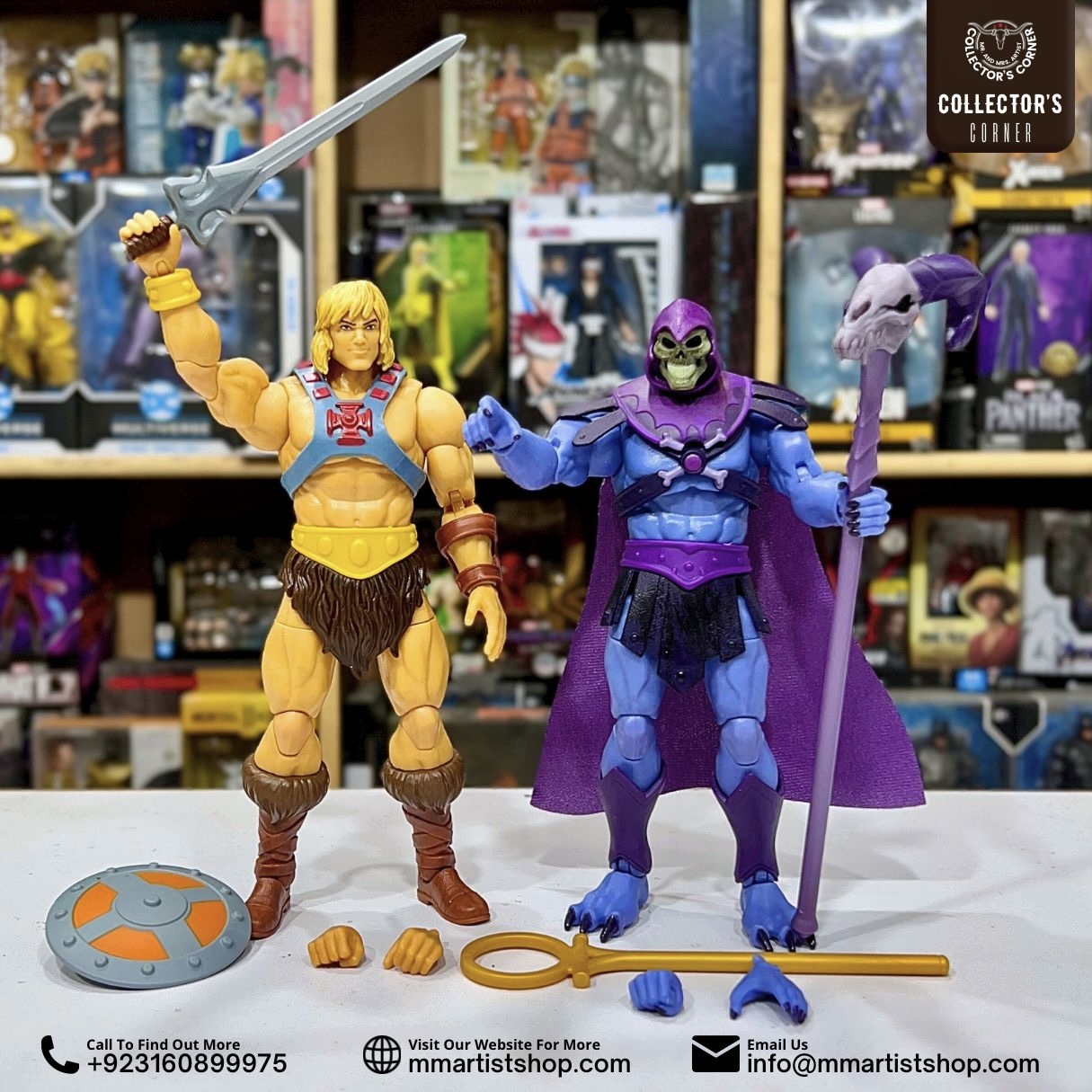 Revelation Masterverse He-Man And Skeletor 7” Action Figures