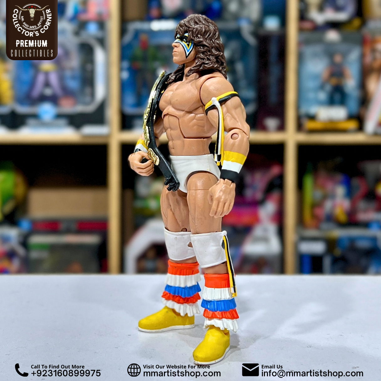 WWE Elite Legend Series 4 Ultimate Warrior Action Figure
