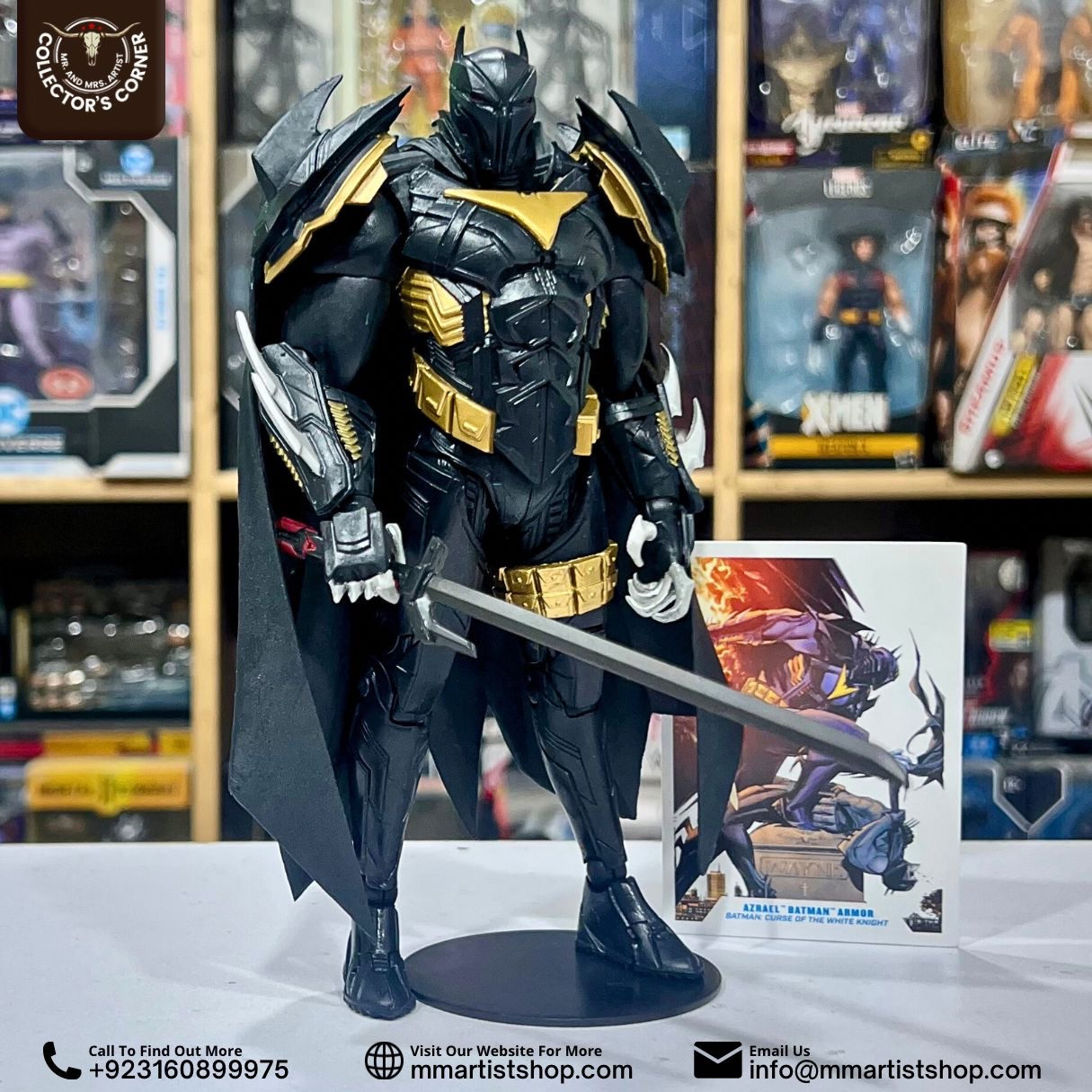 Batman: Curse of the White Knight DC Multiverse Azrael Batman Armor Action Figure