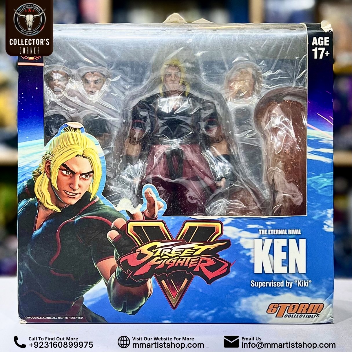 Street Fighter V Ken 1/12 Scale Figure [BIB]