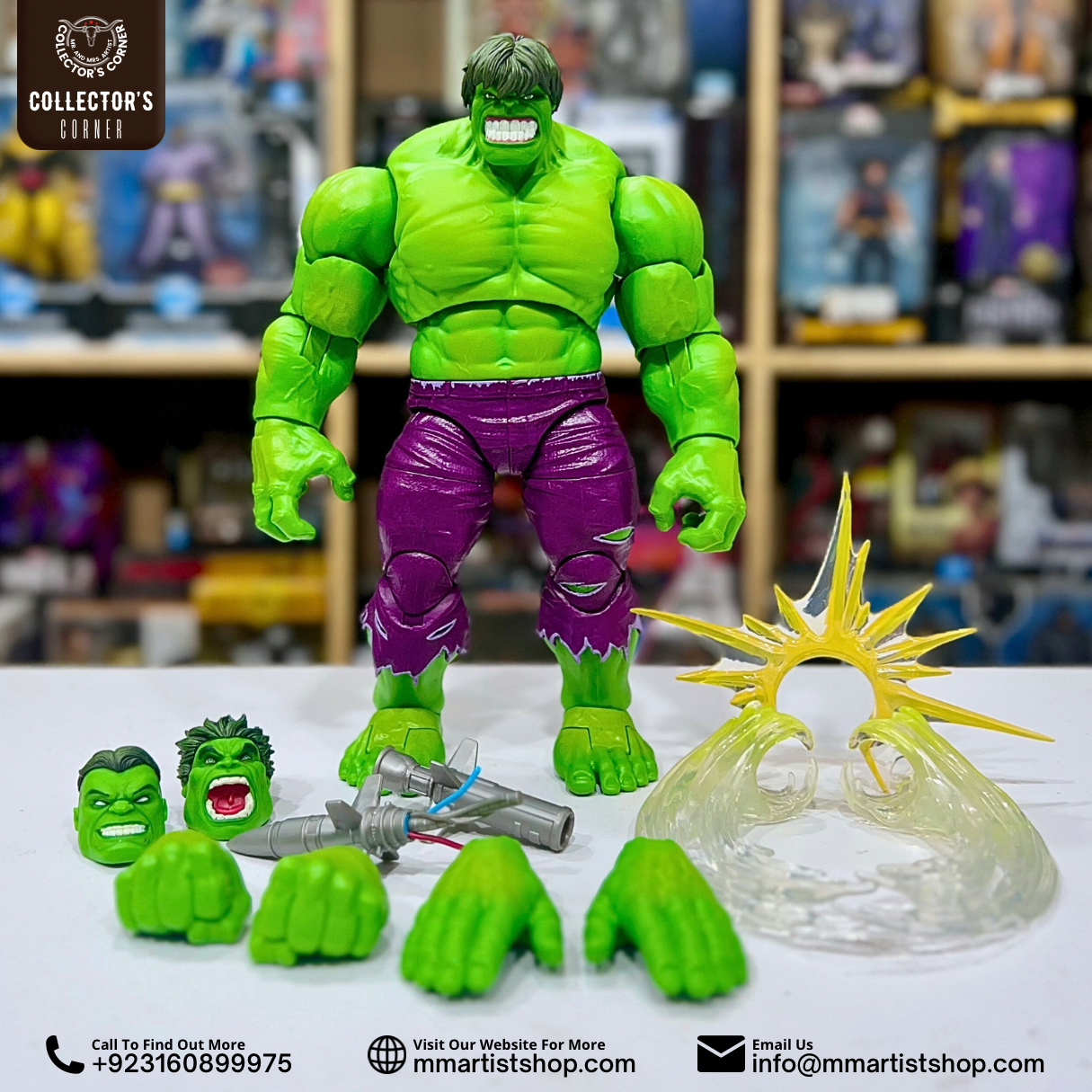 [In Stock] Marvel Legends Maximum Series Hulk Deluxe Action Figure