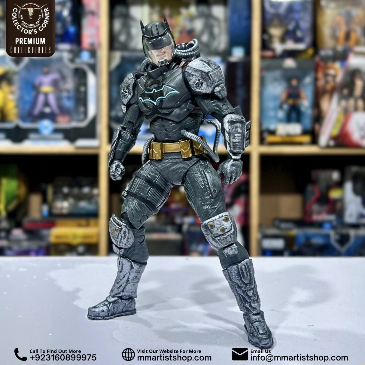 DC Multiverse Gold Label Batman (Hazmat Suit) 