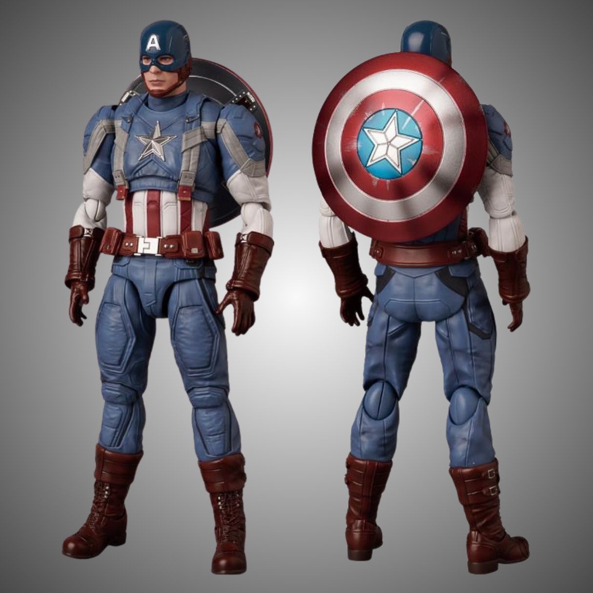 Captain America: The Winter Soldier MAFEX No.220 Captain America (Classic Suit) Action Figure