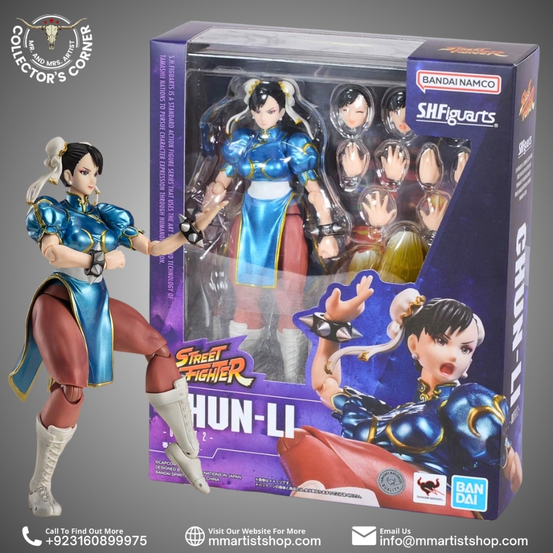 [Pre-Order] Street Fighter 6 S.H.Figuarts Chun-Li (Outfit 2 Ver.) Action Figure