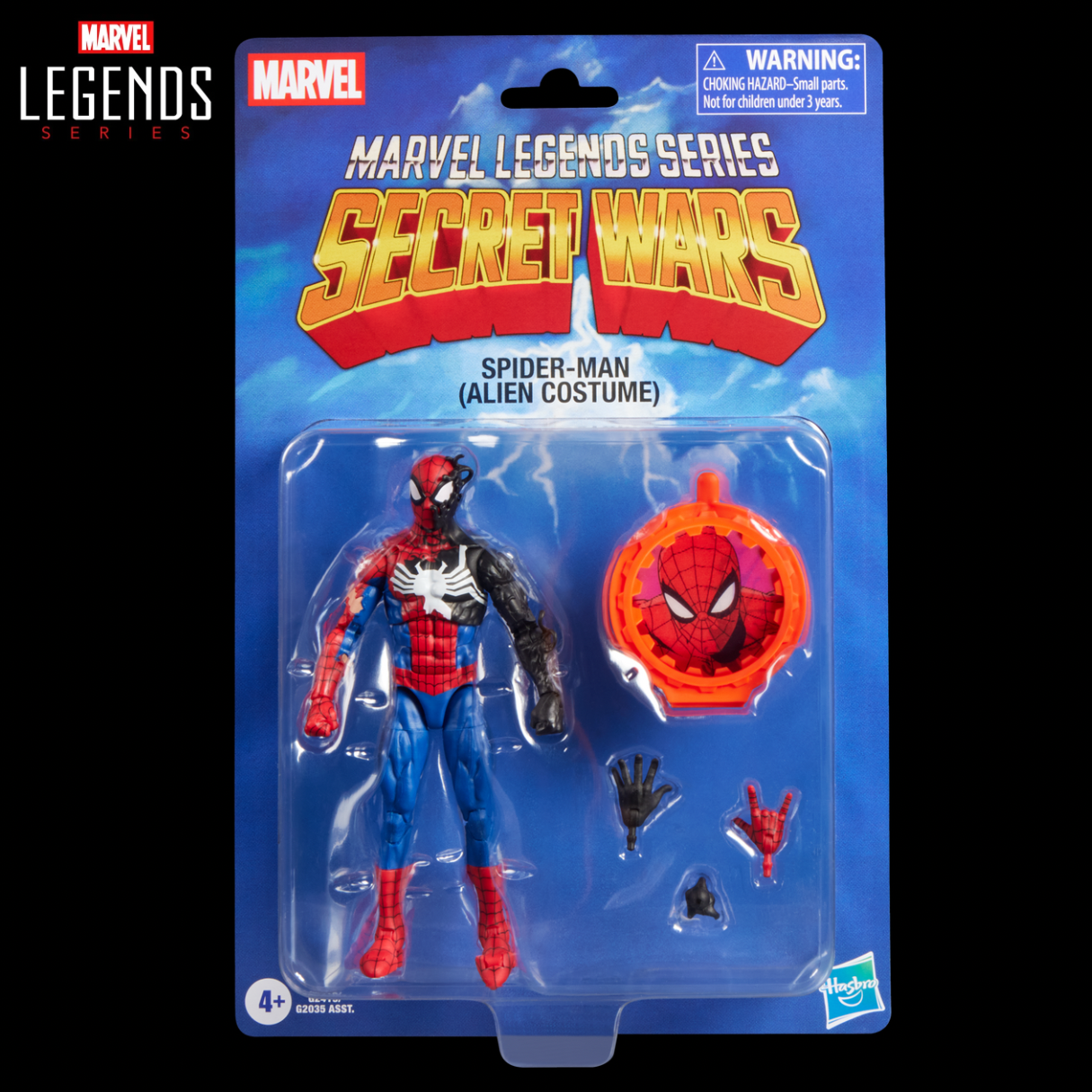 [Pre-Order] Secret Wars Marvel Legends Spider-Man (Alien Costume) Action Figure