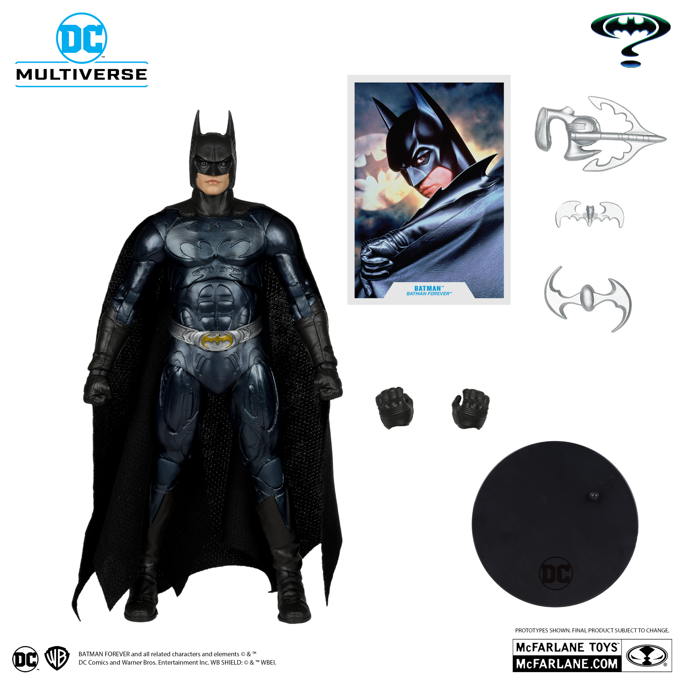 Batman Forever DC Multiverse Batman Action Figure (Collect to Build: Nightmare Bat)