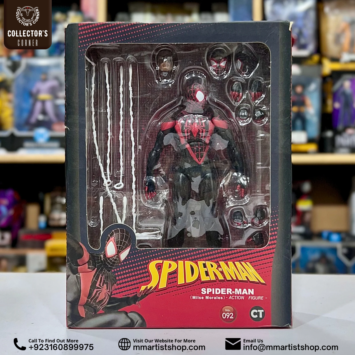 Marvel Miles Morales Spiderman Action Figure