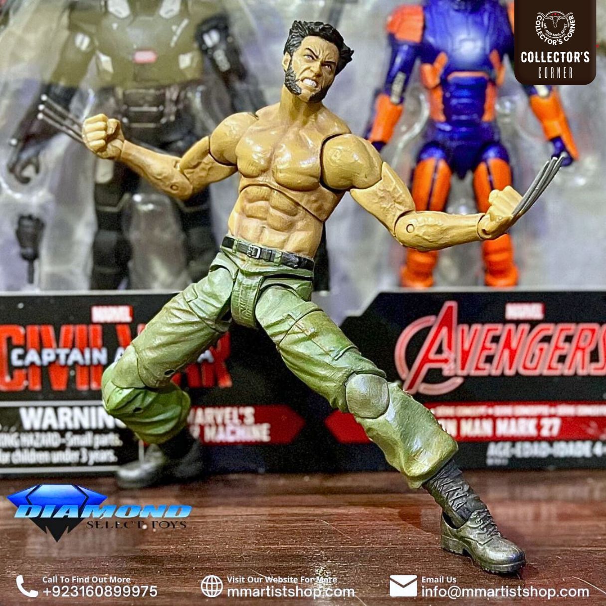 Marvel Select X-Men The Wolverine Logan Action Figure