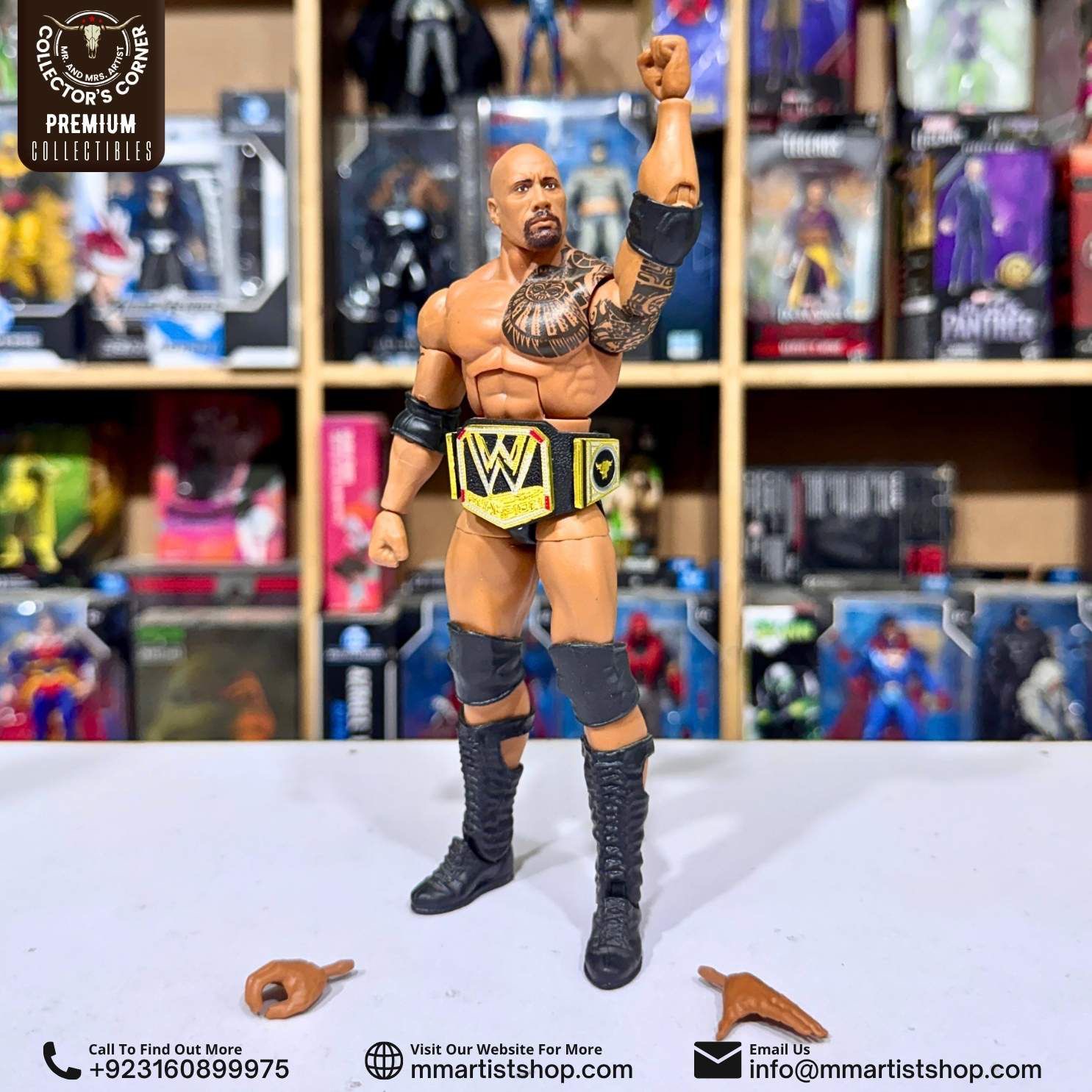 WWE Elite Series The Rock Action Figure