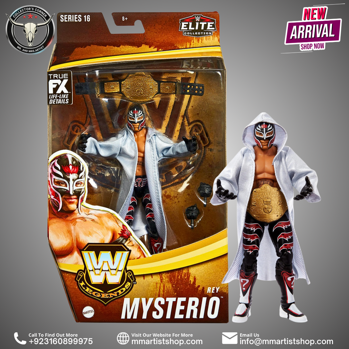 WWE Legend Series Rey Mysterio Action Figure