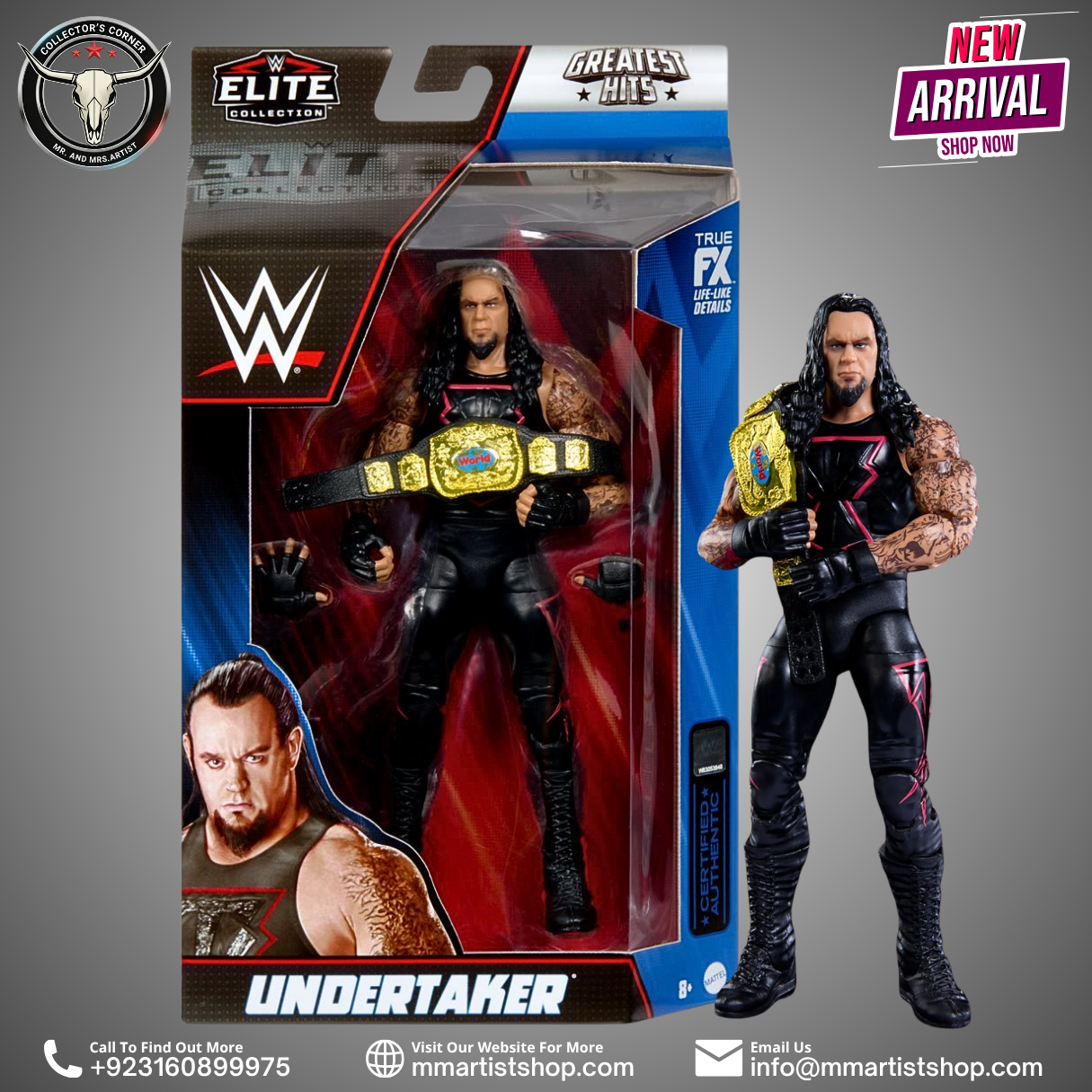 WWE Elite Collection Greatest Hits The Undertaker
