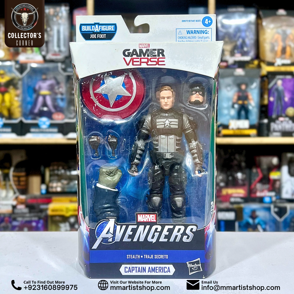 Marvel Legends Captain America Action Figure (Joe Fixit BAF)