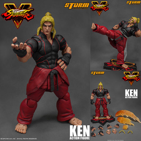 Street Fighter V Ken 1/12 Scale Figure [BIB]