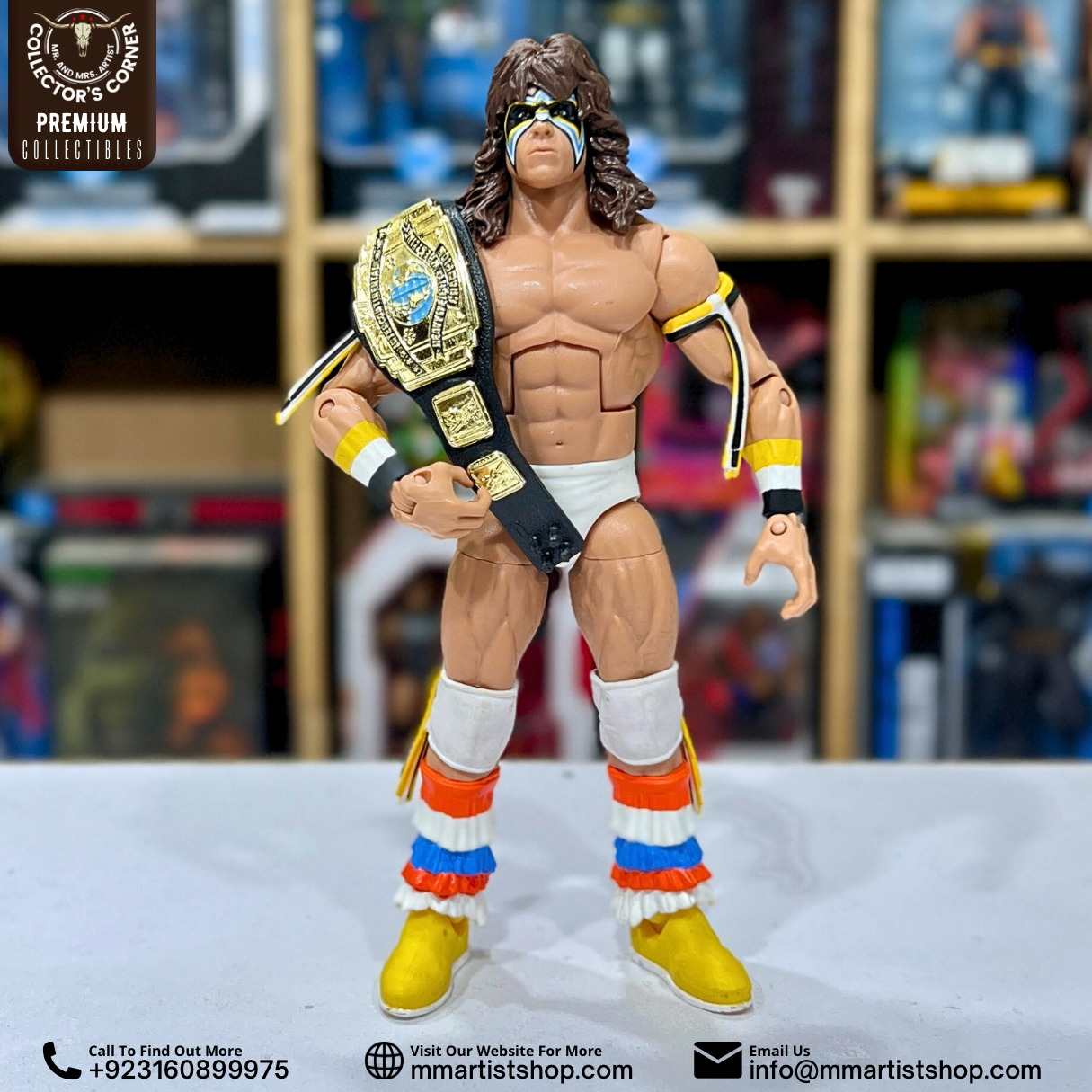 WWE Elite Legend Series 4 Ultimate Warrior Action Figure