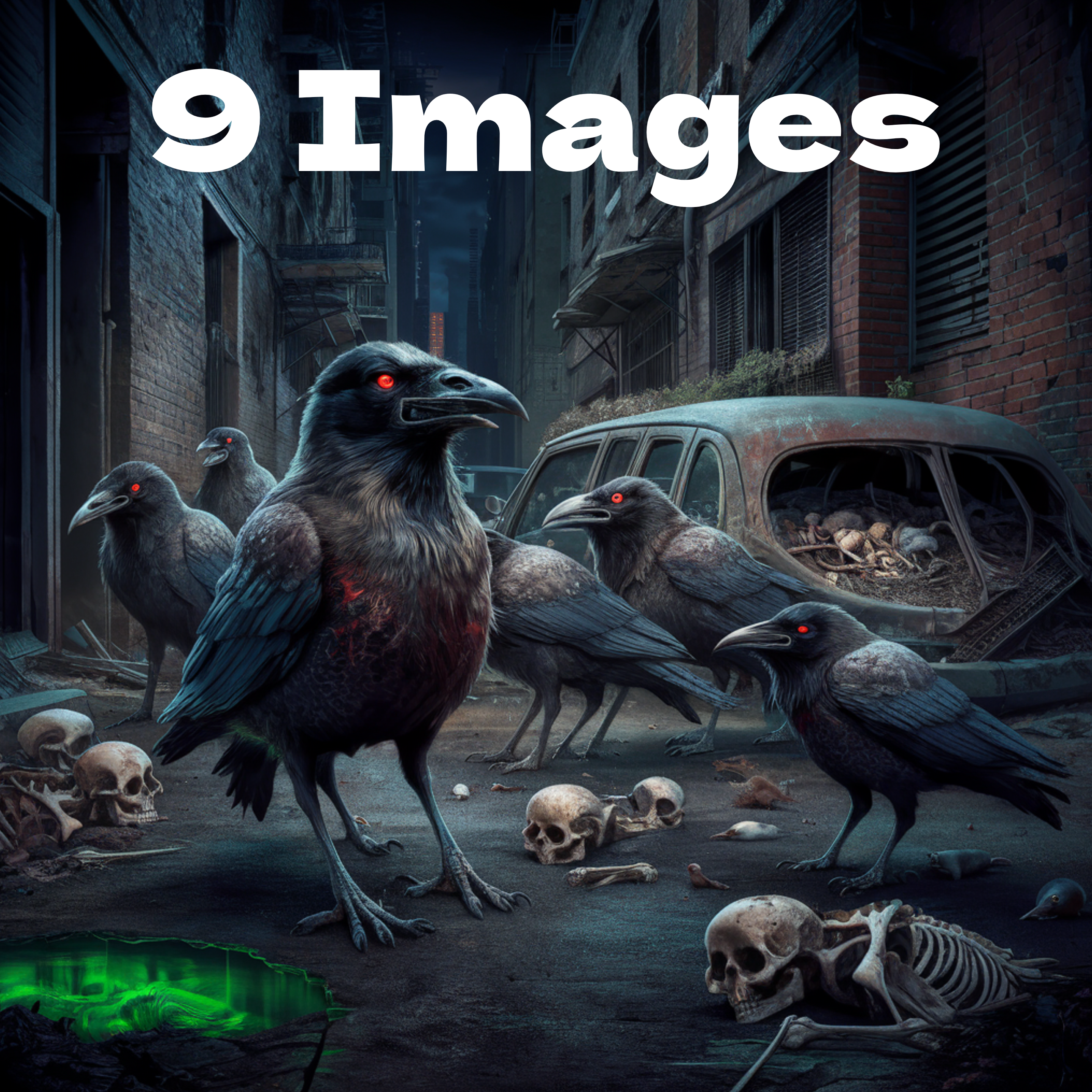 Décor urbain sombre