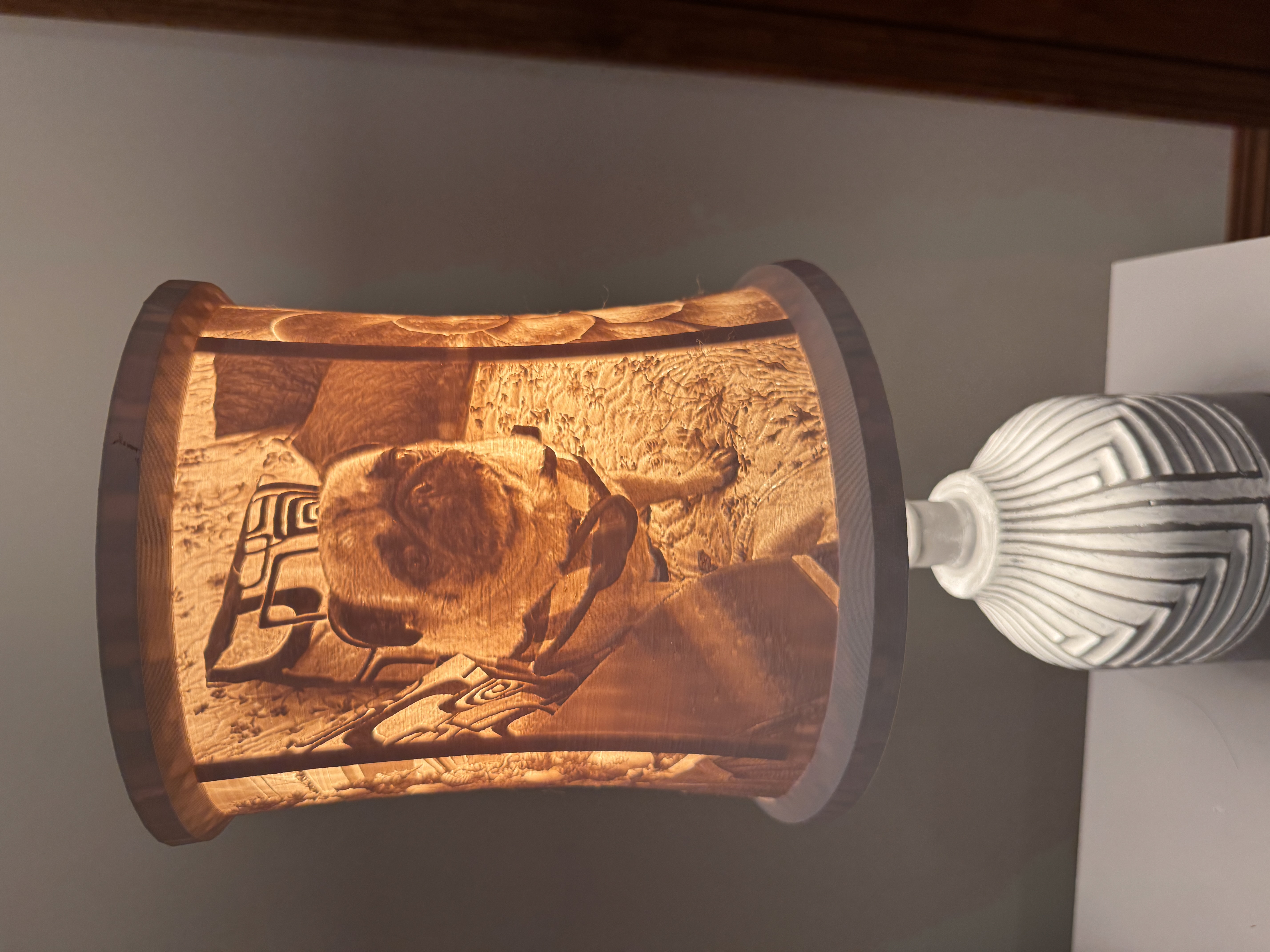 4-Picture Litho-Lampshade