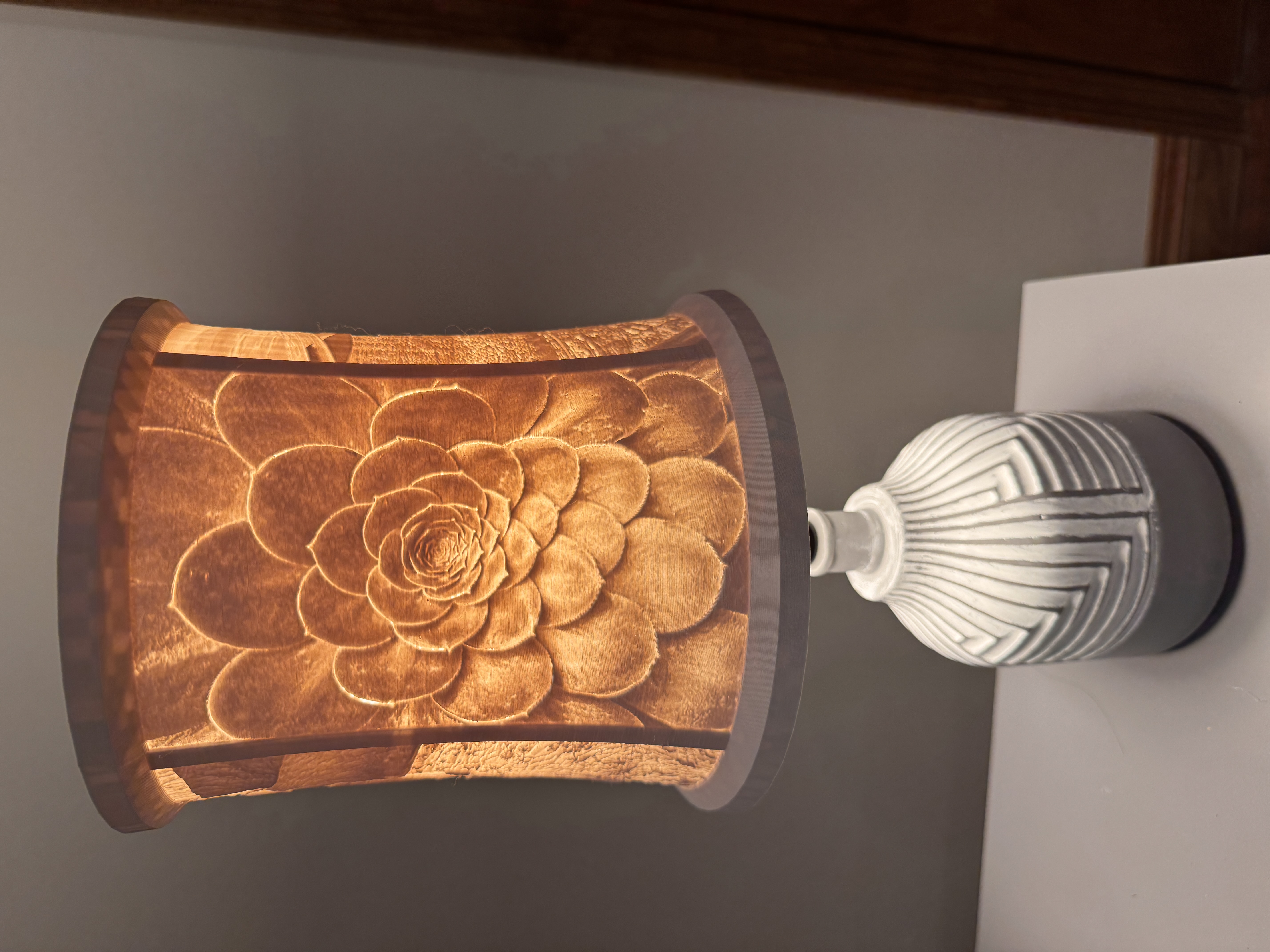 2-Picture Litho-Lampshade