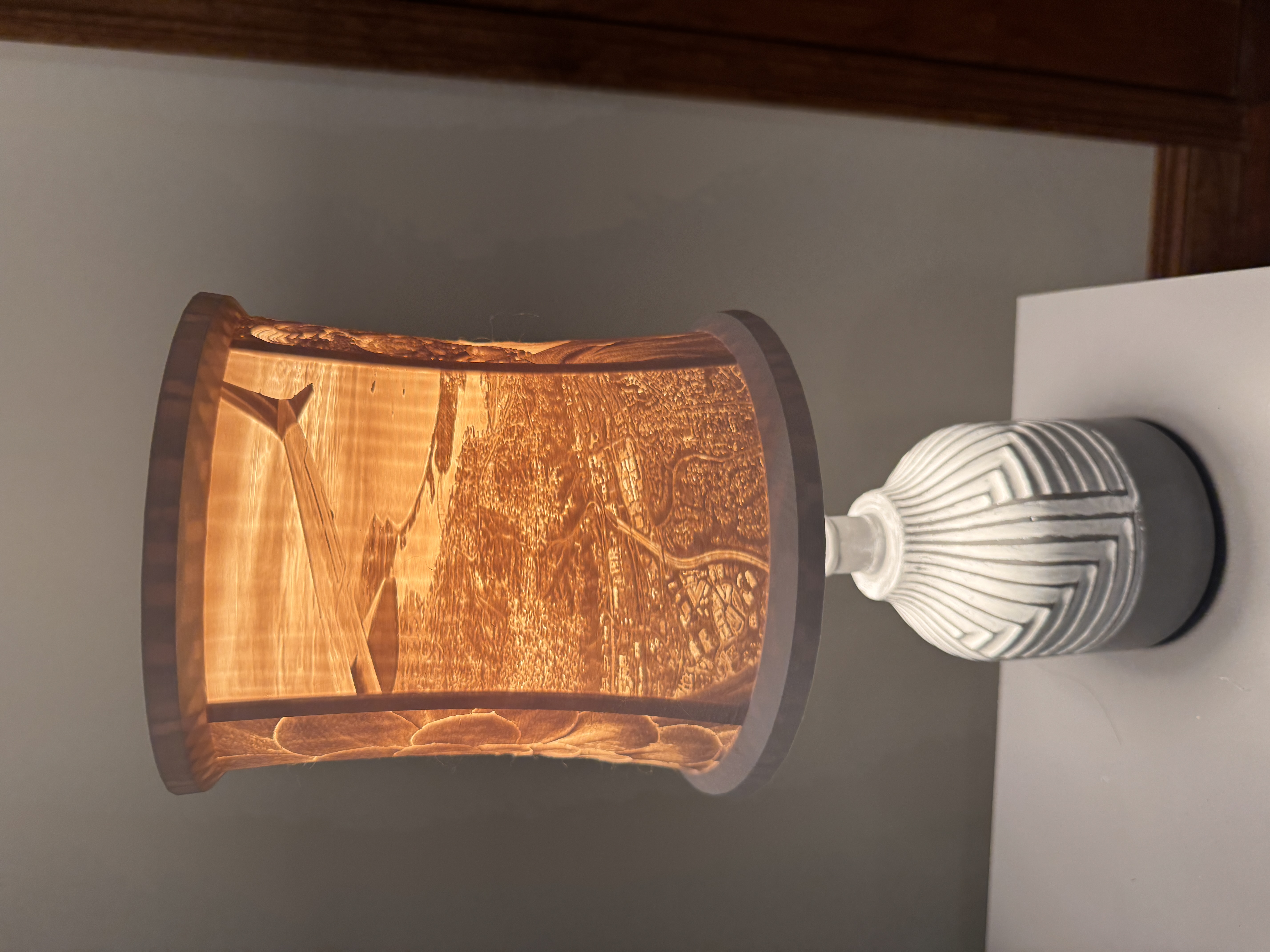 4-Picture Litho-Lampshade