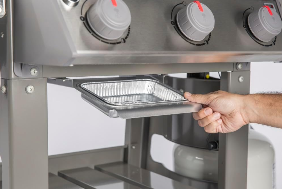 Spirit II E-210 2-Burner Liquid Propane Grill, 48 x 26 x 57 inches, Black