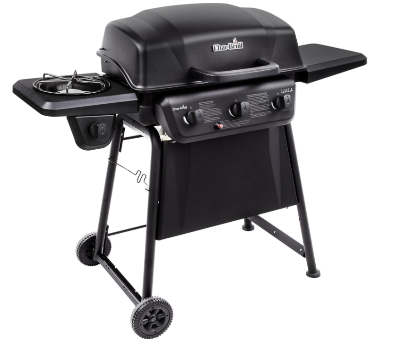 Classic Series™ Convective 3-Burner with Side Burner Propane Gas Stainless Steel Grill - 463773817-P2