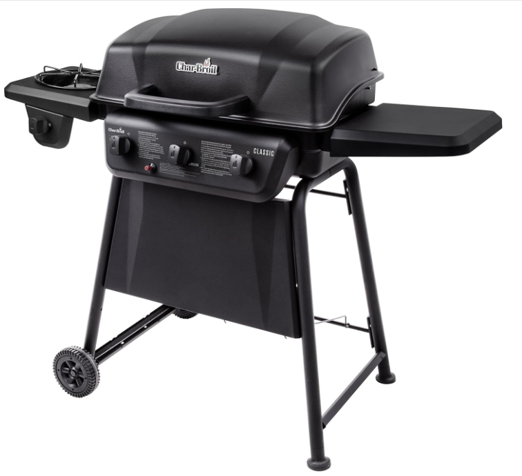  Classic Series™ Convective 3-Burner with Side Burner Propane Gas Stainless Steel Grill - 463773817-P2