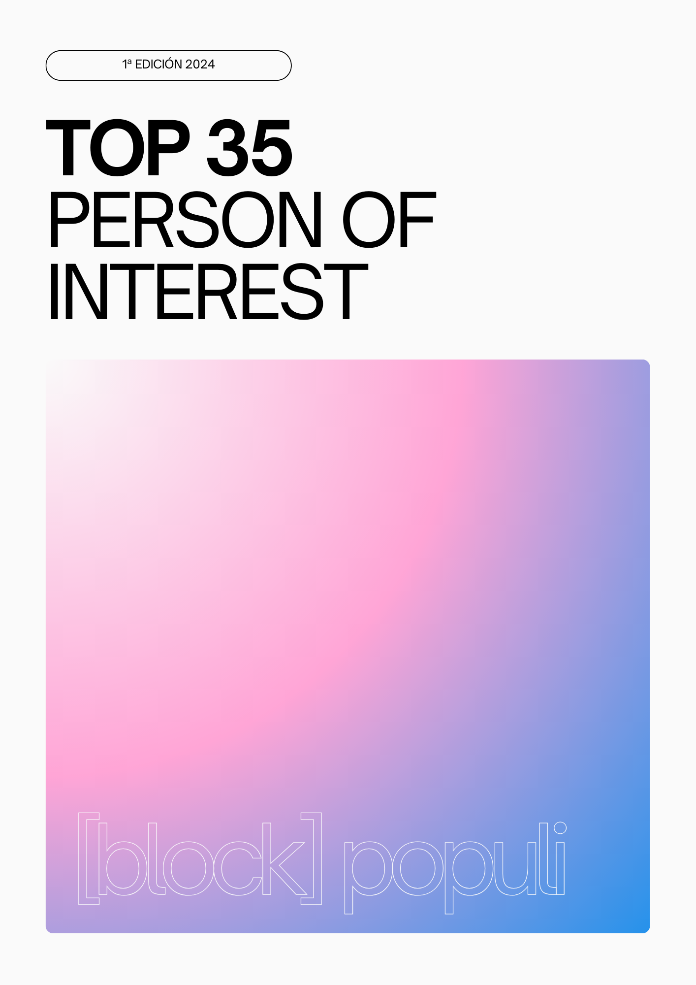 TOP 35 Person of Interest