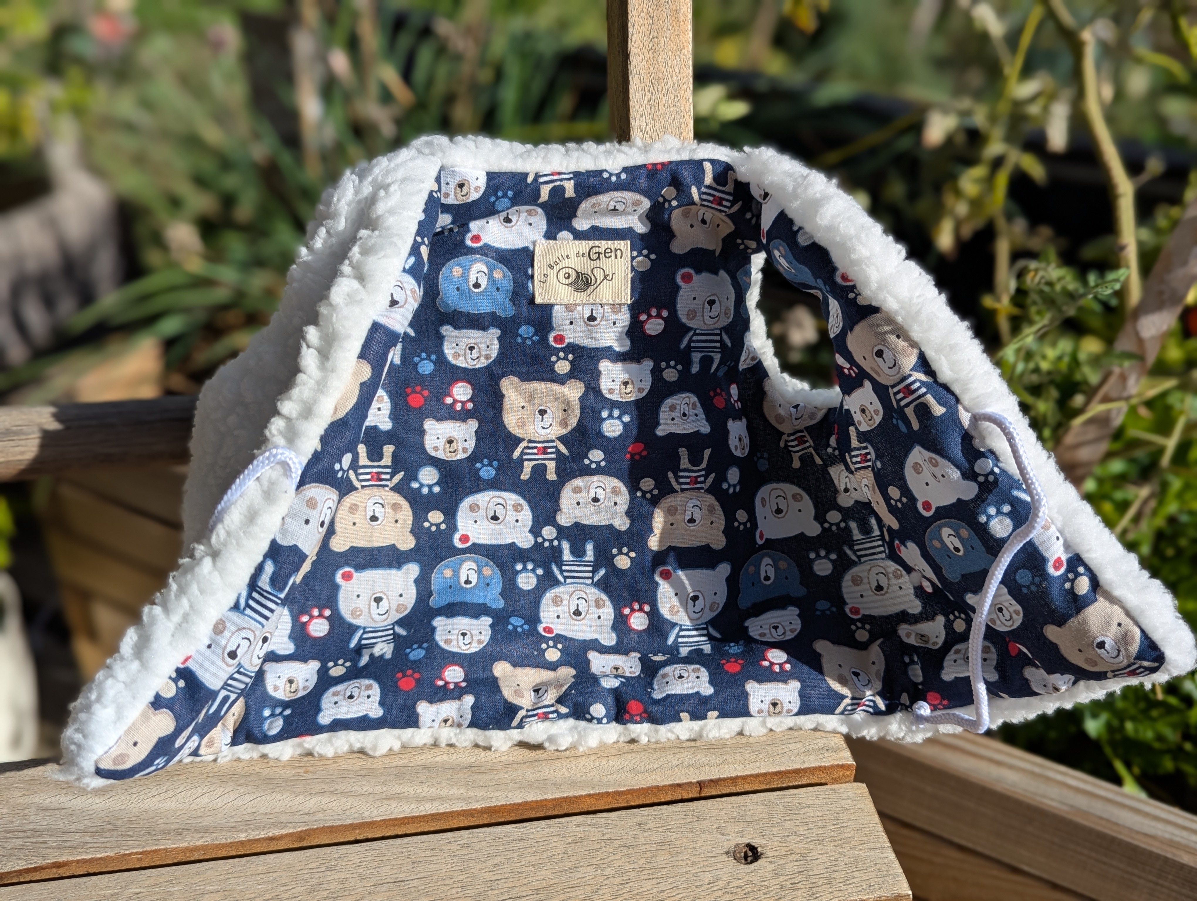 Gilet type BERGER - Ourson bleu