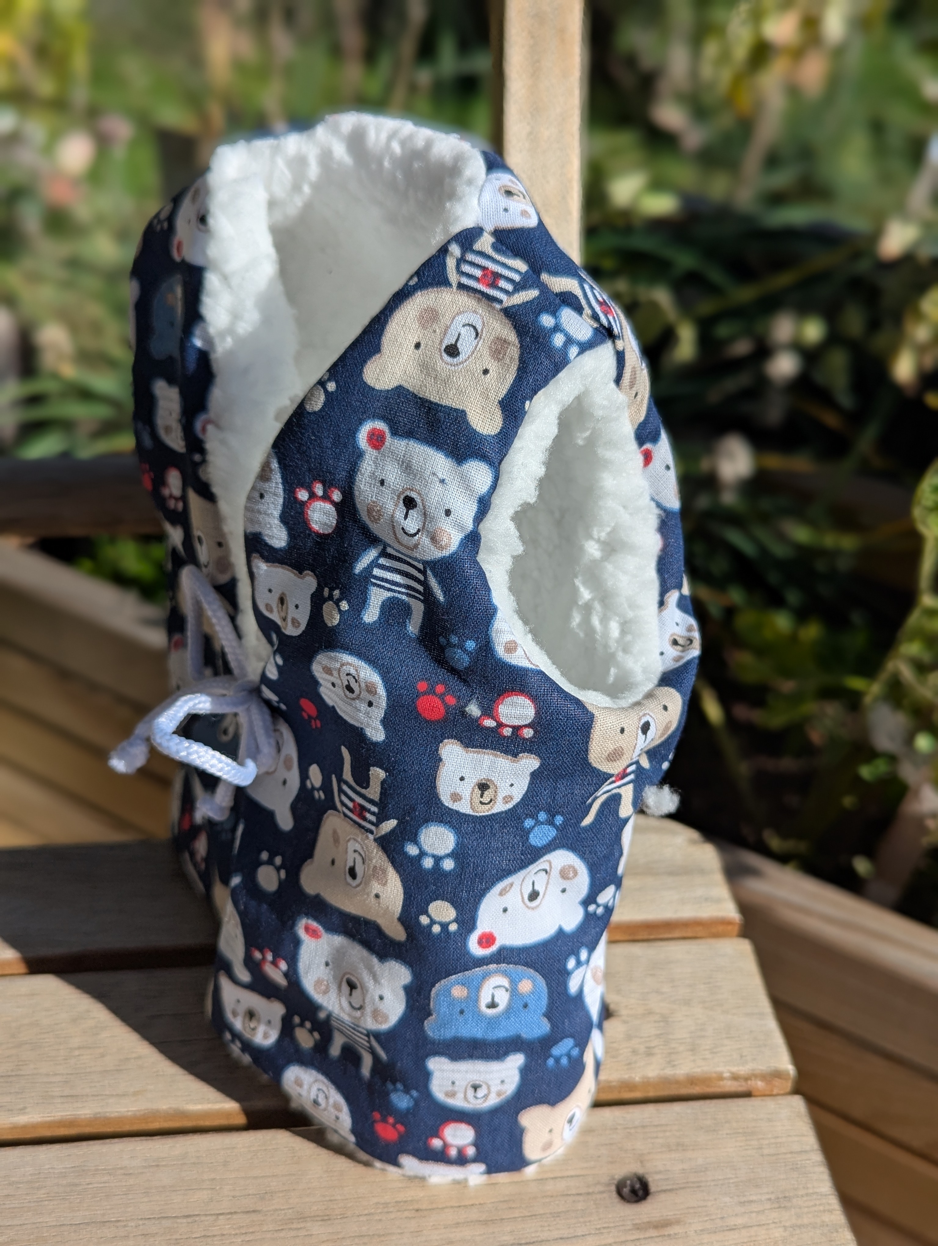 Gilet type BERGER - Ourson bleu