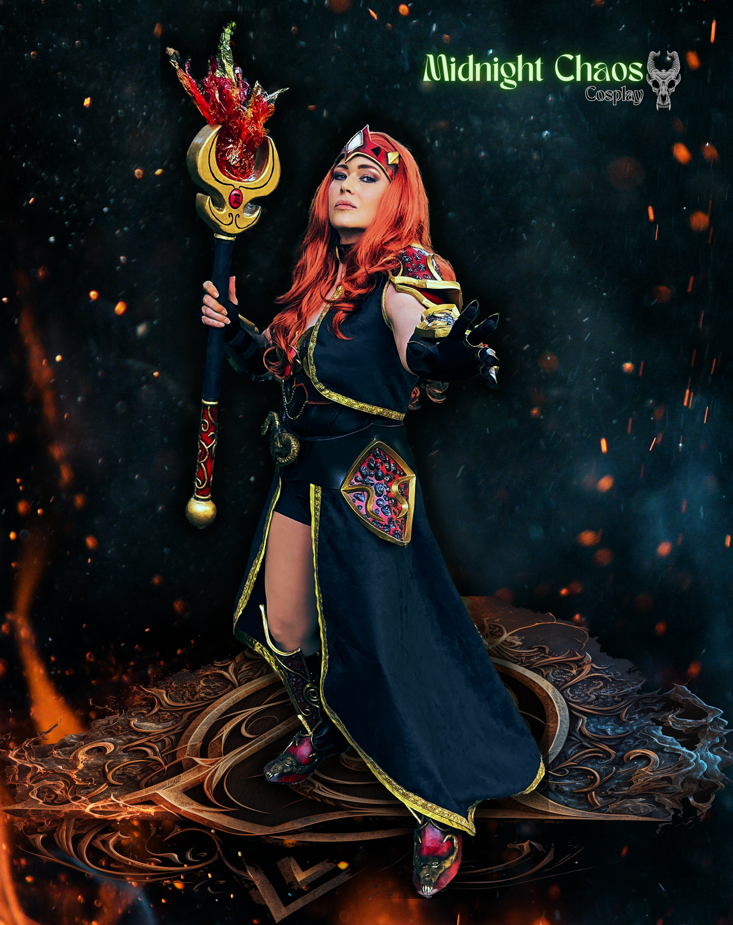 Fire Mage (Embera Platform) Print