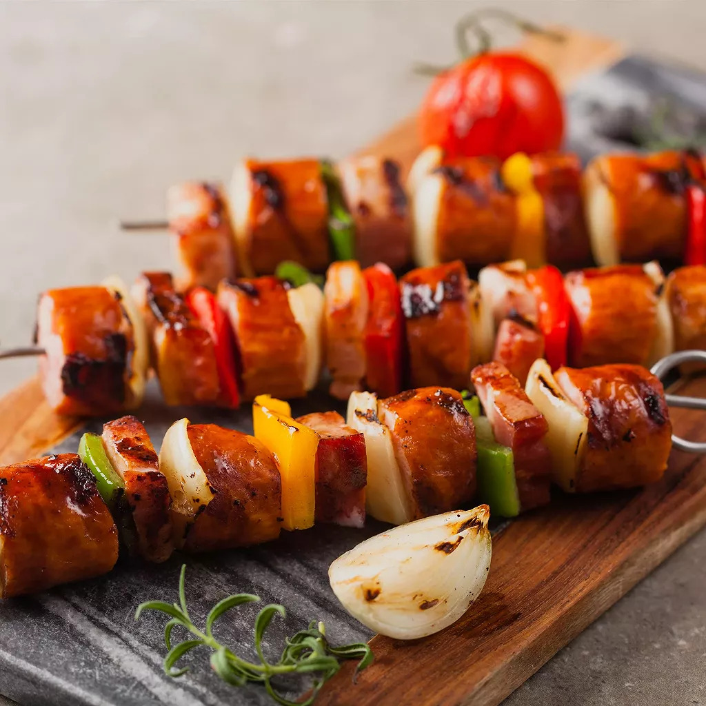 Brochettes de viande de mouton