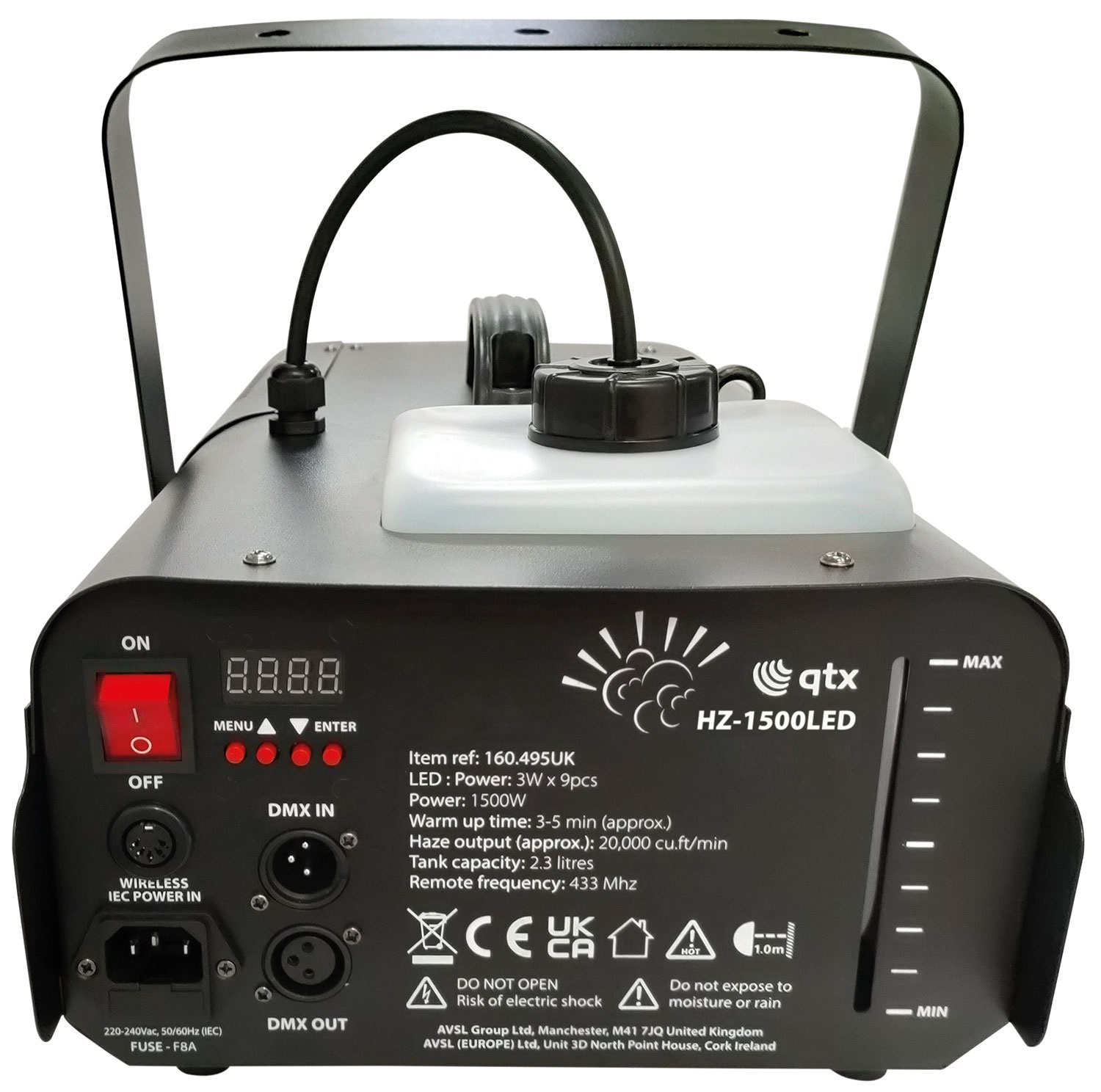1500W Smoke Machine with LED FX