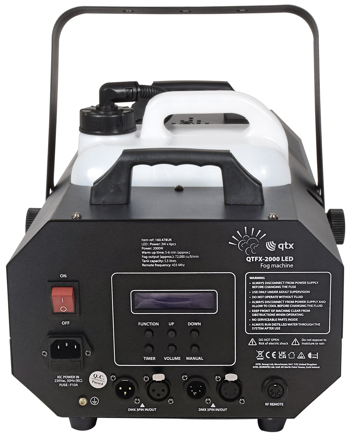 2000W Smoke Machine with LED FX