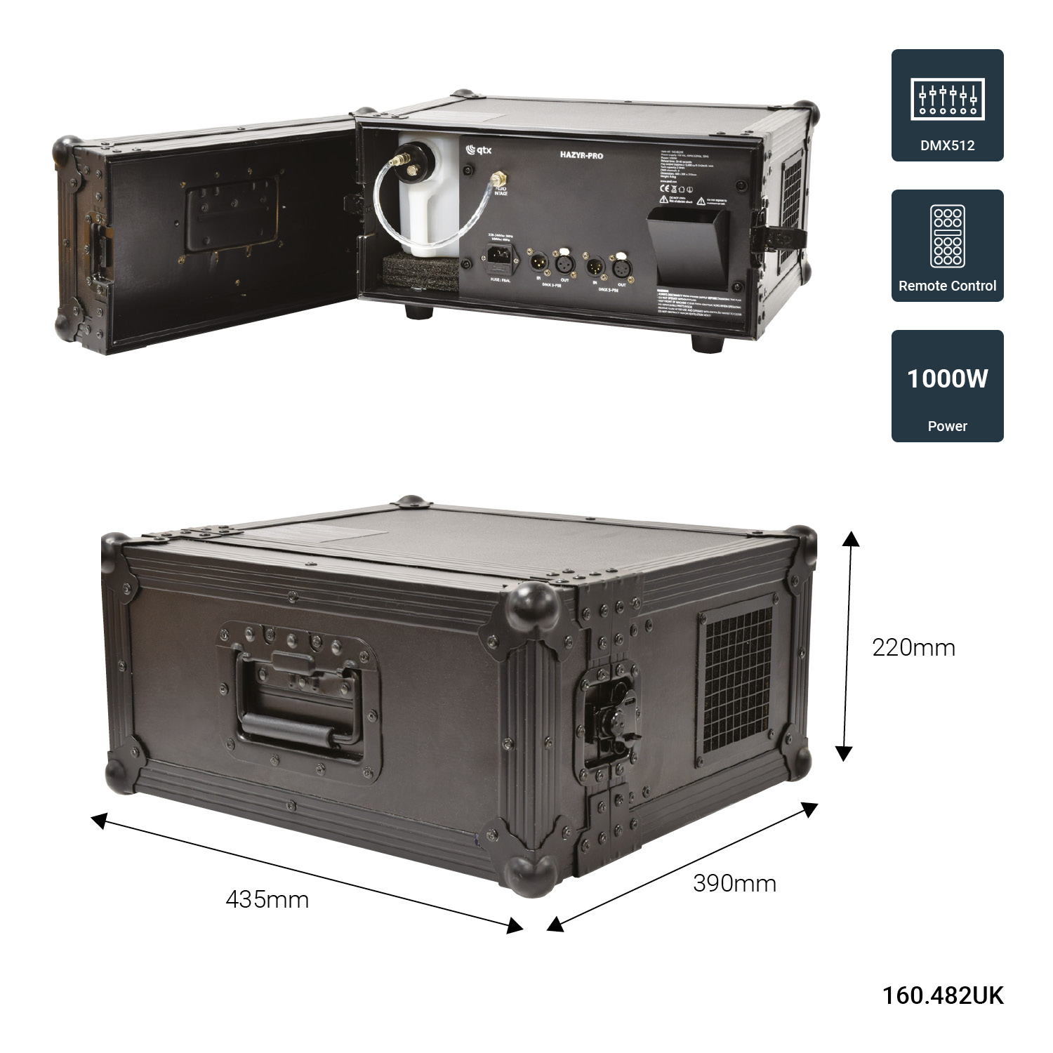 1000W Pro Grade Haze Machine