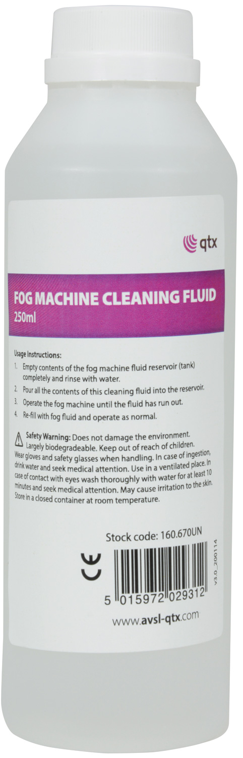 Fog Machine Cleaning Fluid