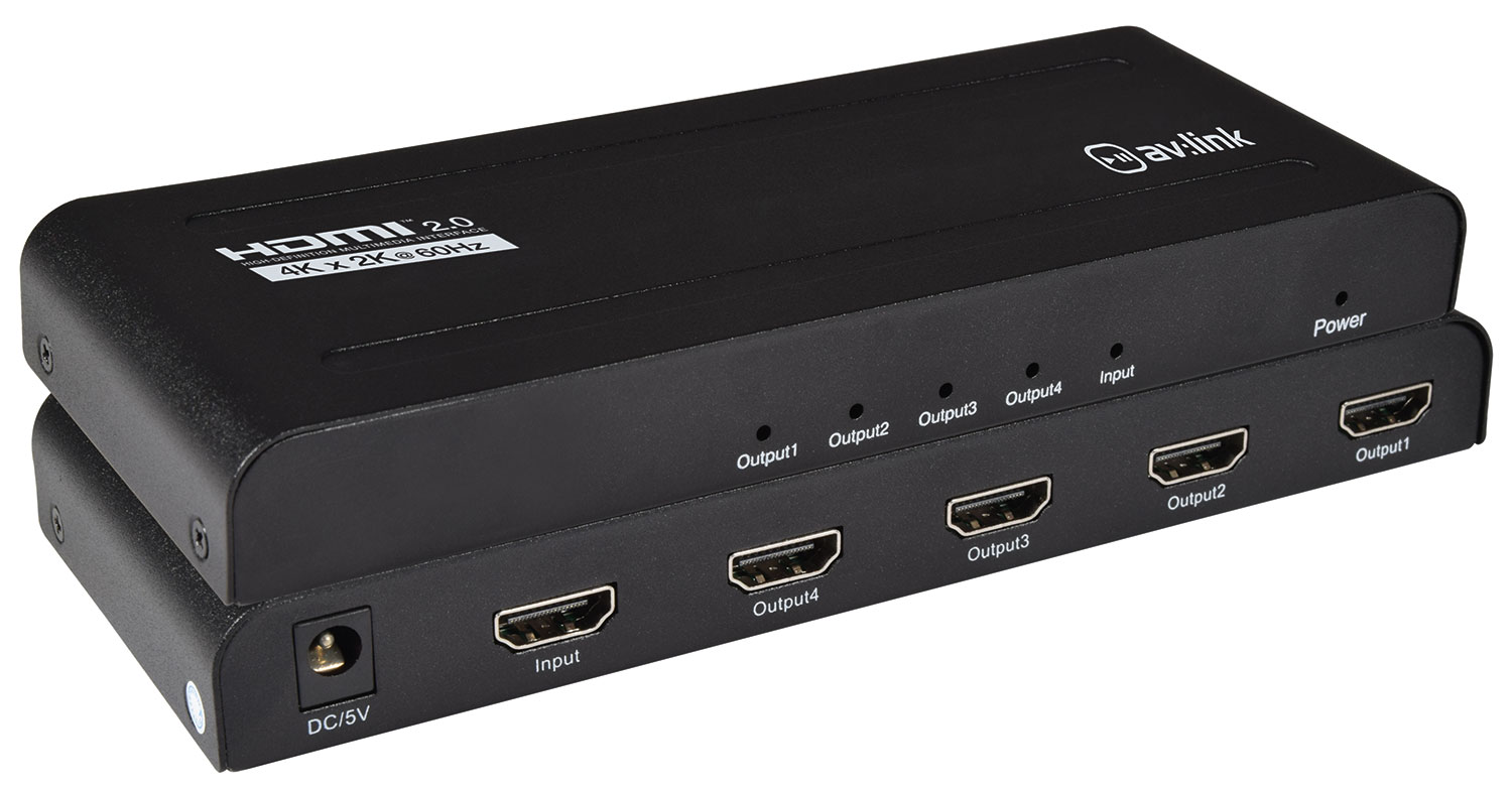 4K 1x4 HDMI Splitter