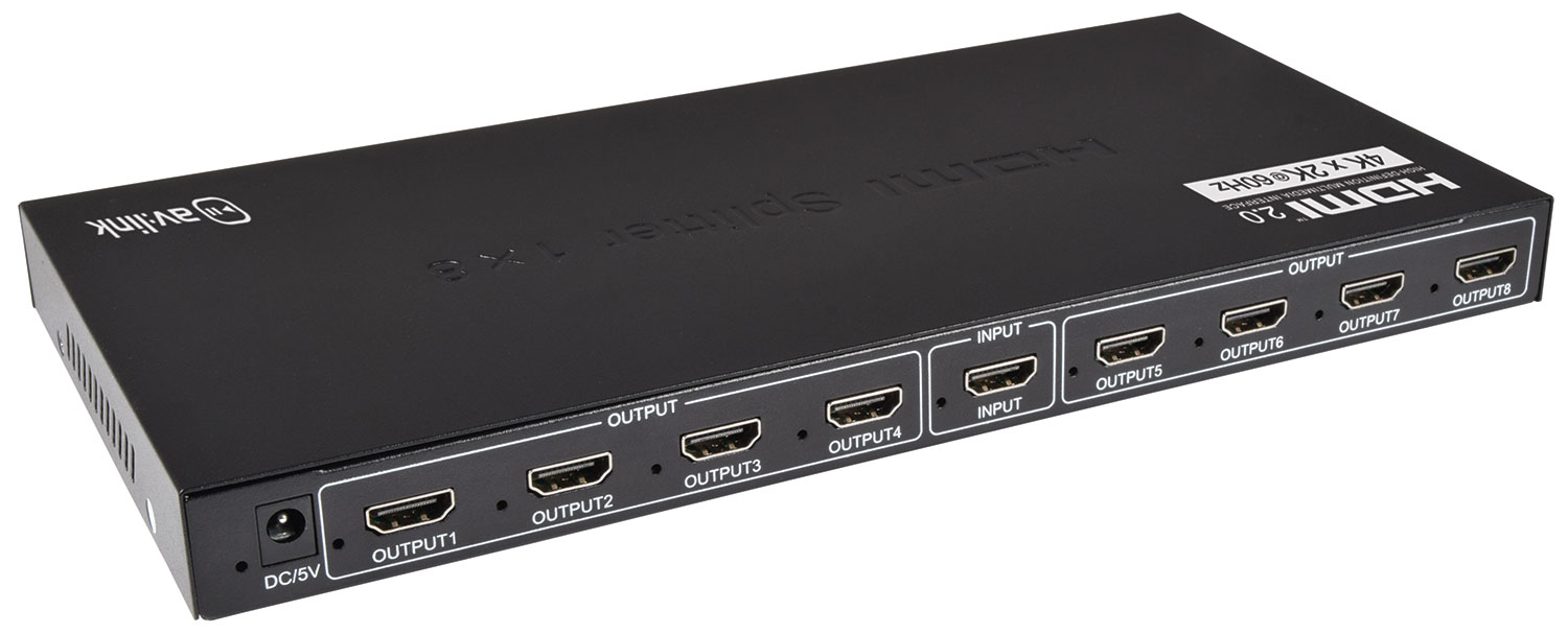 4K 1x8 HDMI Splitter