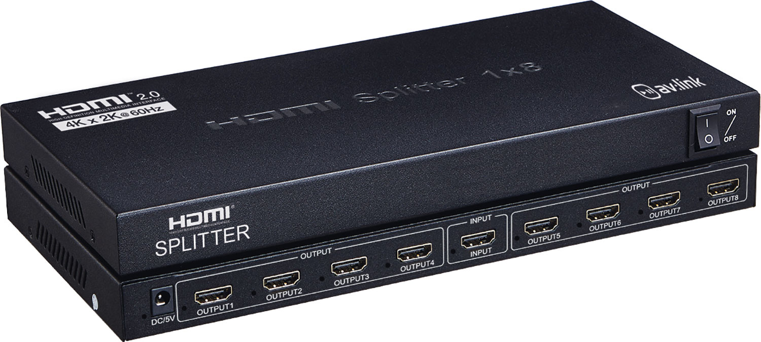 4K 1x8 HDMI Splitter