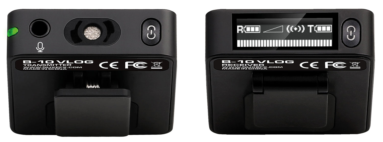 B-10 Vlog 2.4GHz Wireless Microphone System