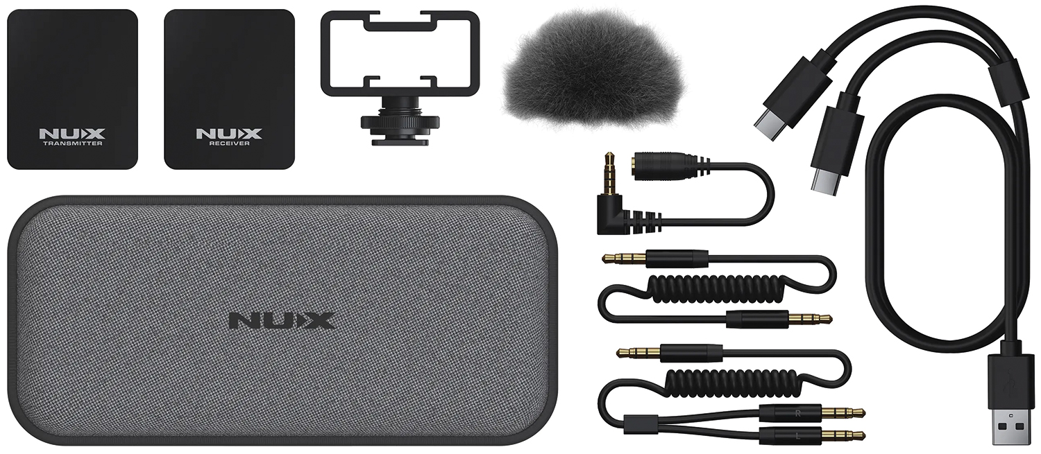 B-10 Vlog 2.4GHz Wireless Microphone System