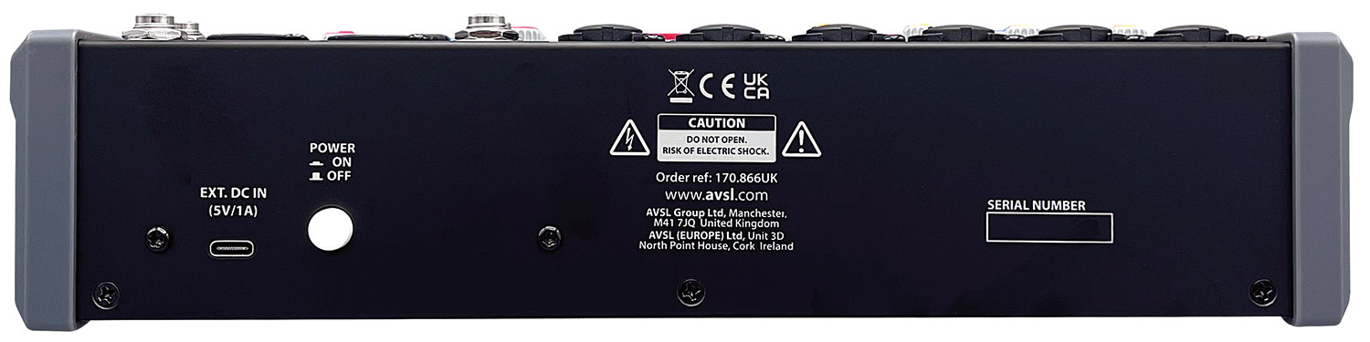 Citronic CMA-10 Desktop Mixer
