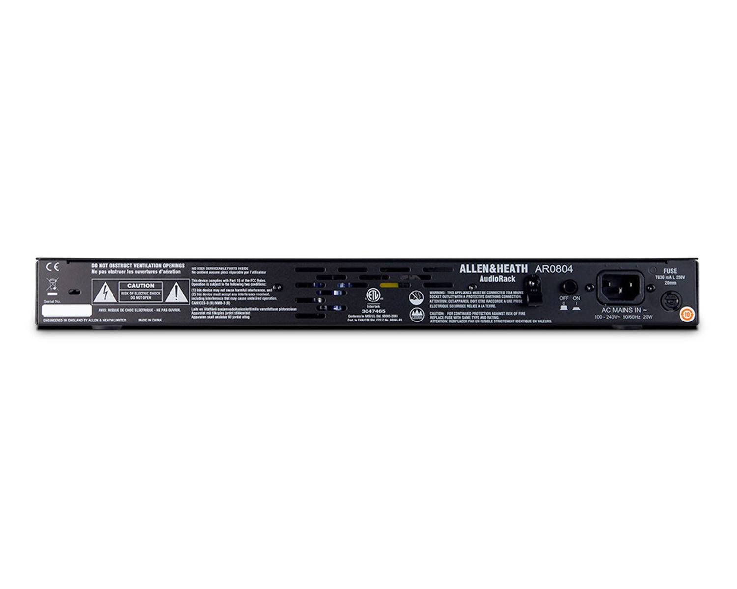 Allen & Heath AR84 Expander AudioRack