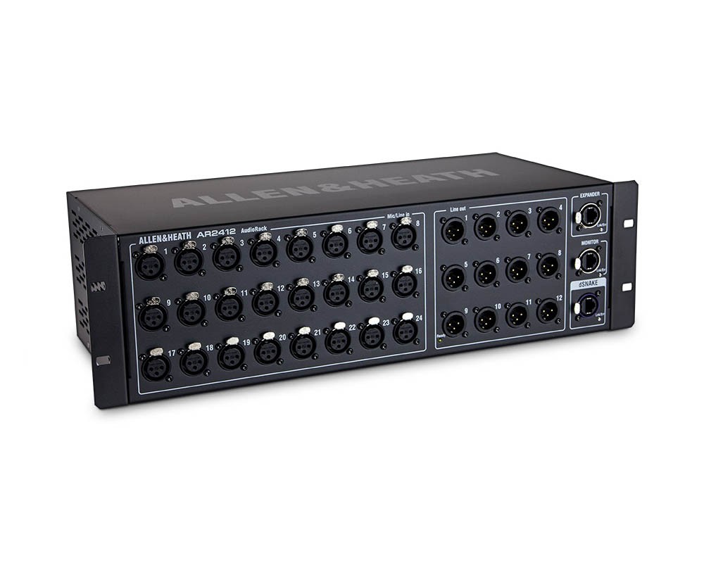 Allen & Heath AR2412 AudioRack 24in/12out