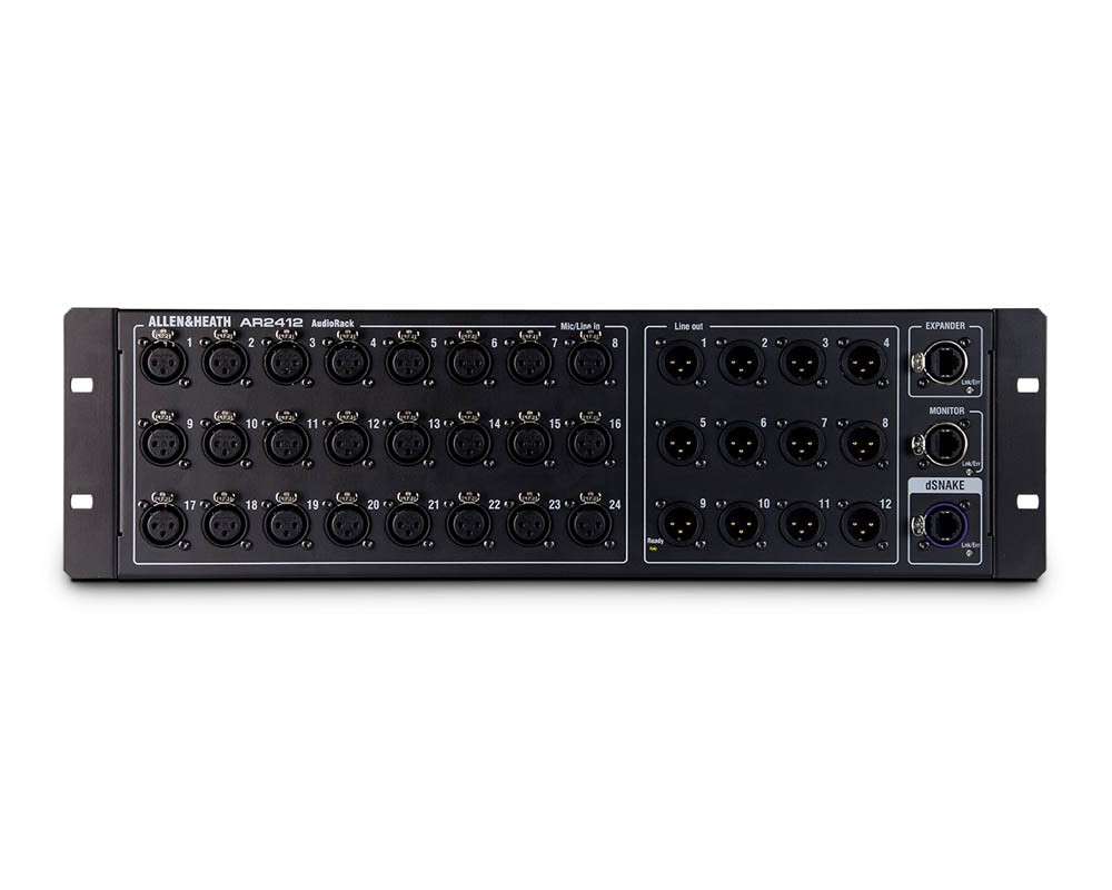 Allen & Heath AR2412 AudioRack 24in/12out