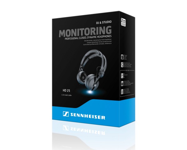 Sennheiser HD25 Closed Back DJ Headphones