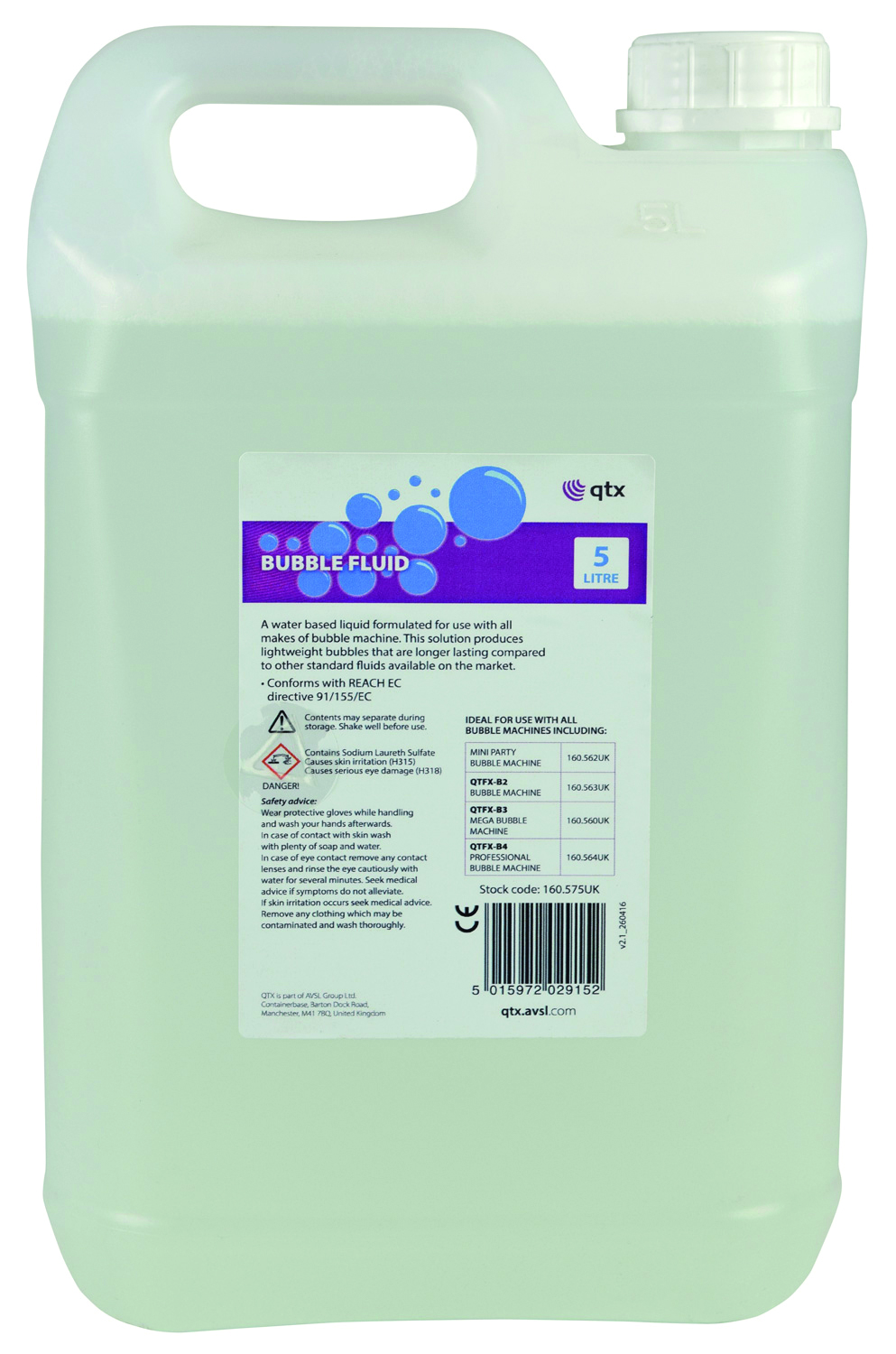 5L Bubble Fluid