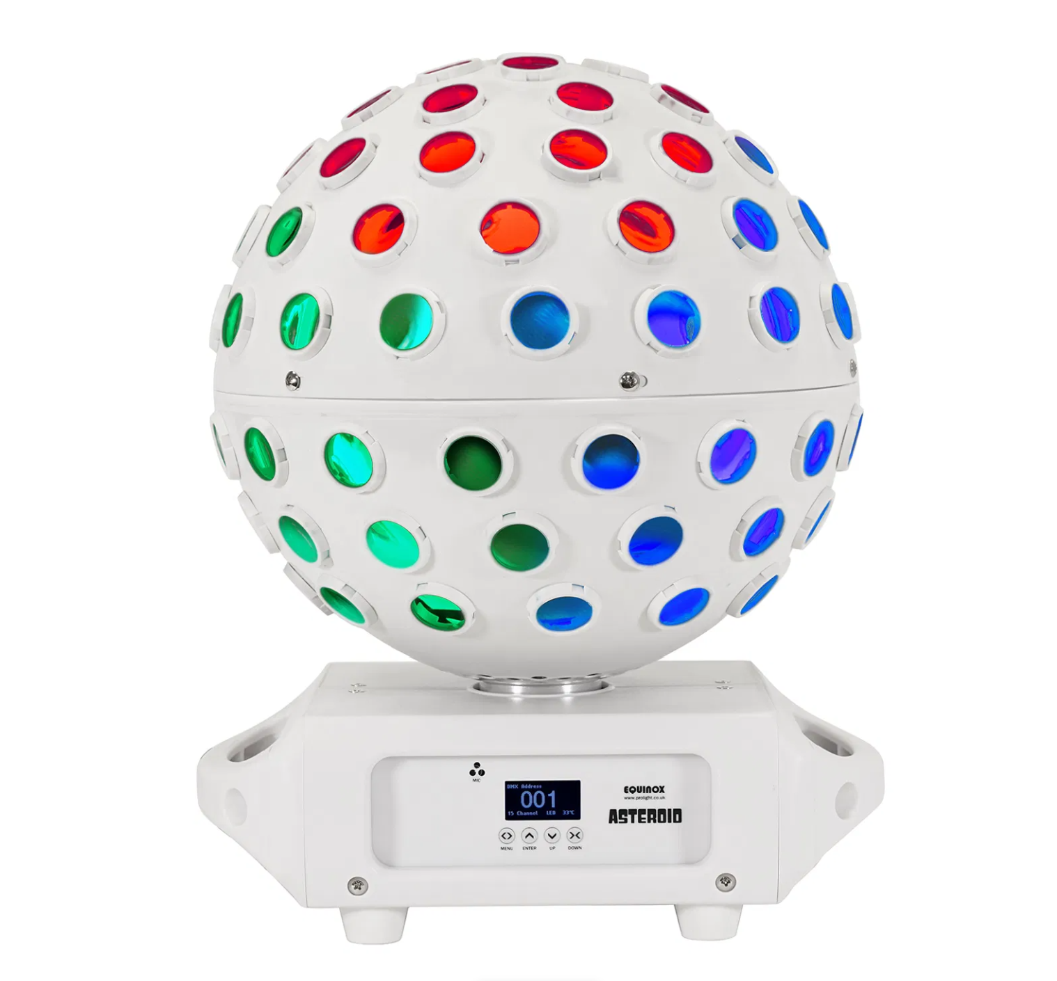 RGBW Asteroid LED Ball Effect (white)