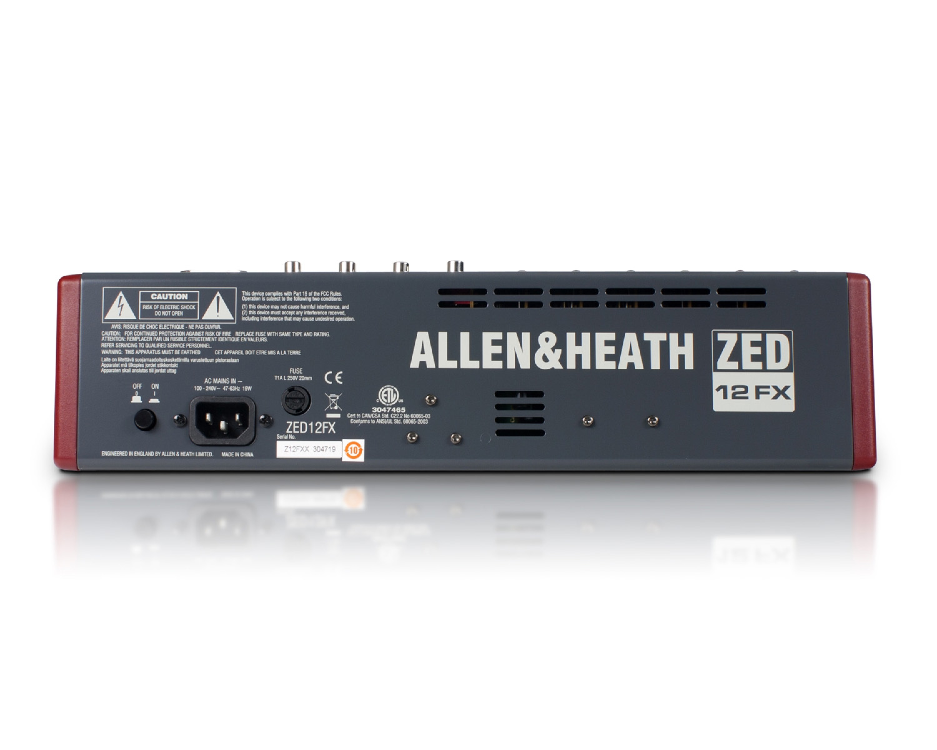 Allen & Heath ZED12FX Mixer