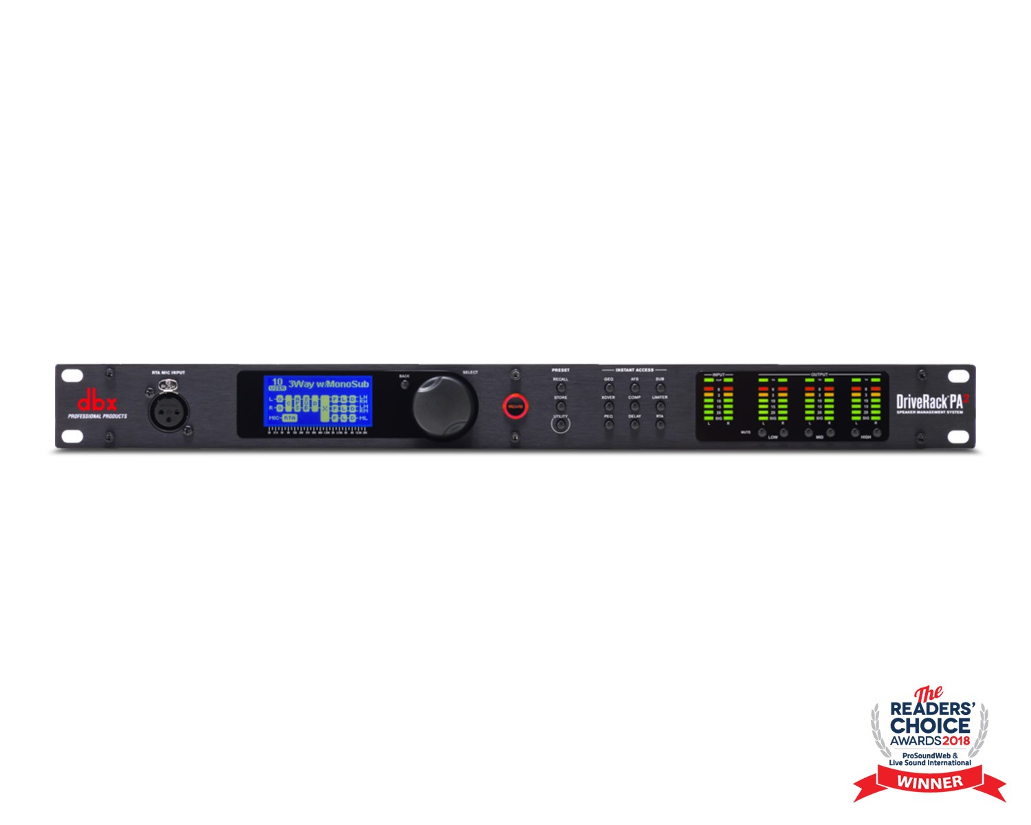 DBX DriveRack PA2 2x6 Processor