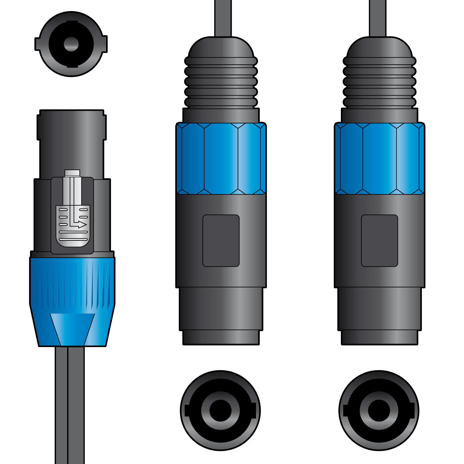 Speaker Splitter Lead (0.3M)