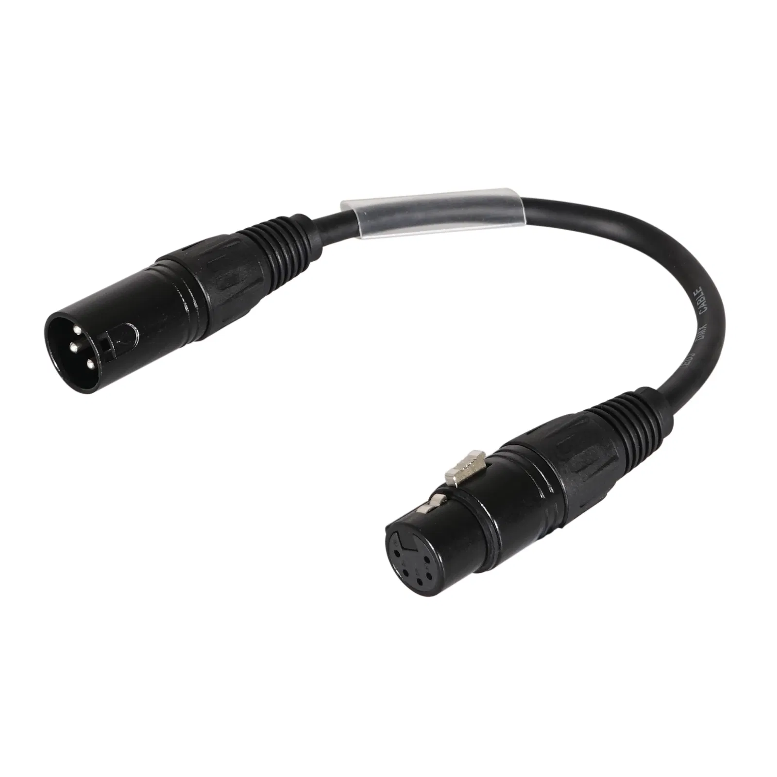 DMX Adaptor 3-Pin (M) XLR - 5-Pin (F) XLR
